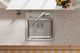 Elkay Lustertone® Classic Lustrous Satin 19-1/2" x 19" x 5" OS4-Hole Single Bowl Drop-In ADA Sink-3