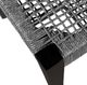 Armen Living Camino Dark Eucalyptus/Grey Outdoor Bench-3