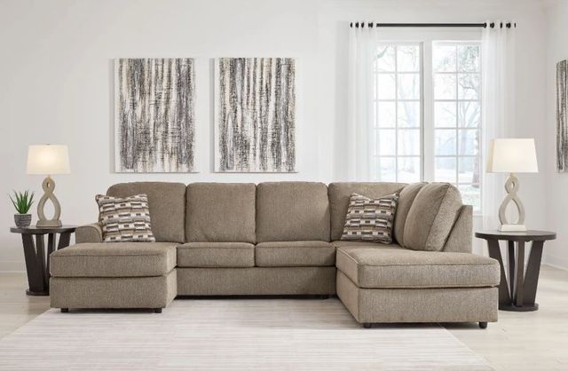 Signature Design by Ashley® O'Phannon 2-Piece Briar Left Arm Facing Chaise Sectional-0