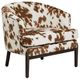 Crestview Collection Chapman Brown/White Accent Chair-0