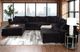 Delta Furniture Manufacturing Libby Black Ottoman-2