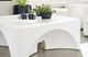 Vanguard® Furniture Dorian Stone White Cocktail Table-3
