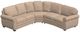 Palliser® Furniture Customizable Viceroy 3-Piece Curved Sectional-1