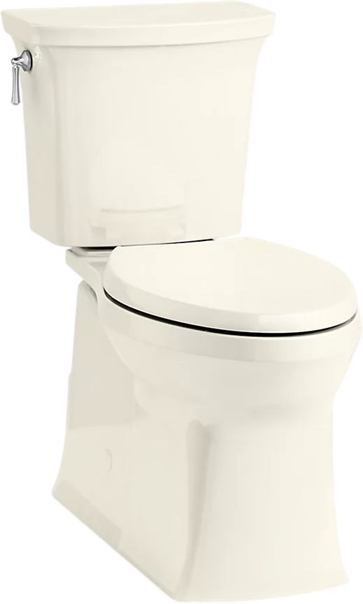 KOHLER® Corbelle® Biscuit 2-Piece Elongated Toilet with Skirted Trapway, 1.28 Gpf-0