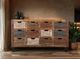 International Furniture Direct Urban Multidrawer Brown Console-1