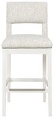 Fairfield® Customizable Arie Bar Stool with Linen Legs-1