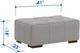 Catnapper® Finn Pebble Ottoman-2