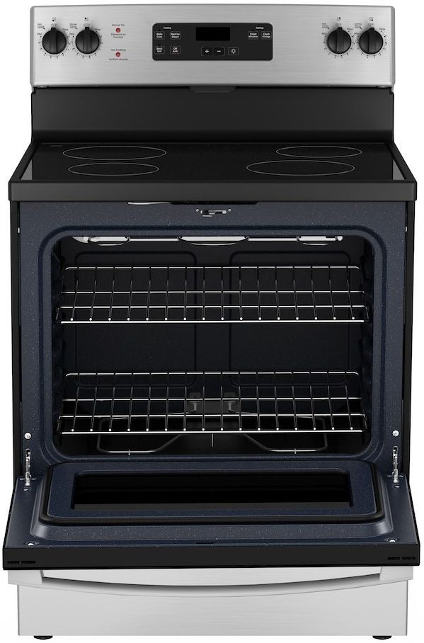 GE 30" Stainless Steel Freestanding Electric Range -3