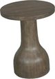 Magnussen Home® Bosley Porpoise Round Accent Table-2