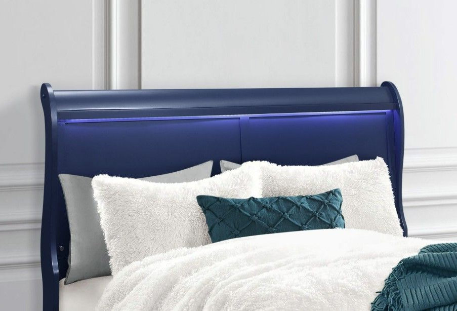 Global Furniture USA Charlie Slat Bed - Thumbnail 5