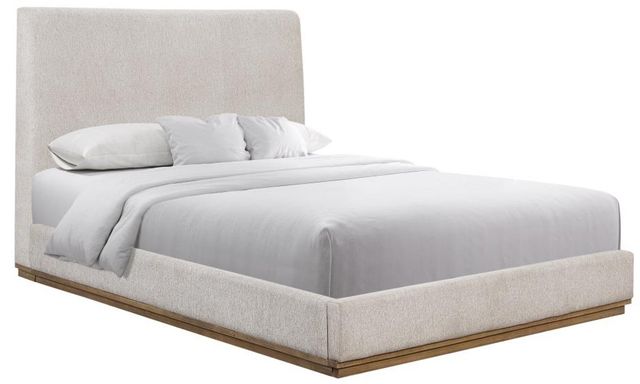 Bernards Elure Latte Queen Platform Bed-0