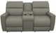 La-Z-Boy® Apollo Flint Manual Reclining Loveseat with Console-1