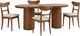 aspenhome® Caden 5-Piece Spiced Caramel Dining Set-0