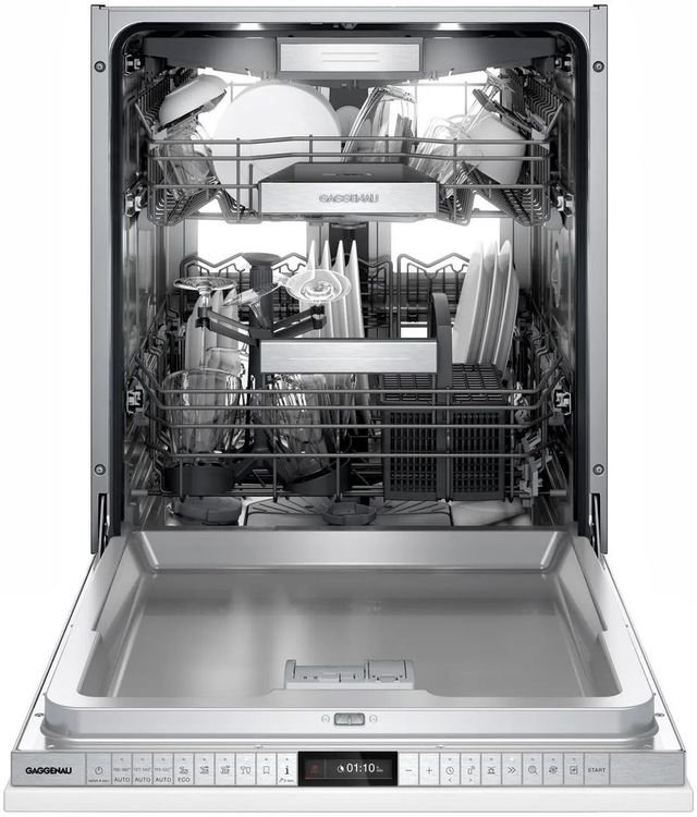 Gaggenau 400 Series 24" Panel Ready Top Control Built In Dishwasher-0