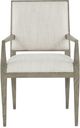 Hooker® Furniture Linville Falls Linn Cove Mink/Remington Porcelain Upholstered Dining Arm Chair-2