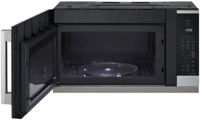 LG 2.1 Cu. Ft. PrintProof™ Stainless Steel Over The Range Microwave with ExtendaVent® 2.0-2