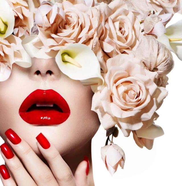 Classy Art Floral Faces Wall Art-0