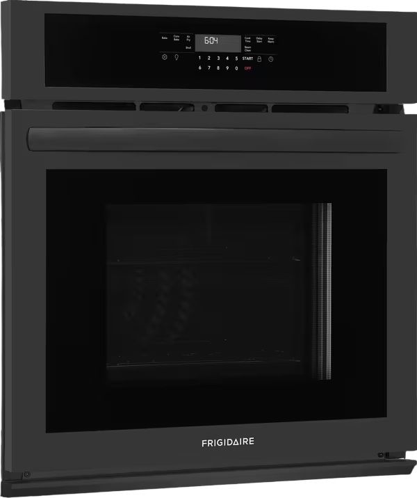 Frigidaire® 27” Black Electric Single Wall Oven with Air Fry-1