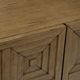 Crestview Addison Stained Natural/Tan 4-Door Sideboard-3