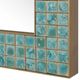 Uttermost® Coralie Antique Gold/Teal Tile Mirror-3