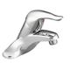 Moen® Chateau Chrome One-Handle Low Arc Bathroom Faucet-1