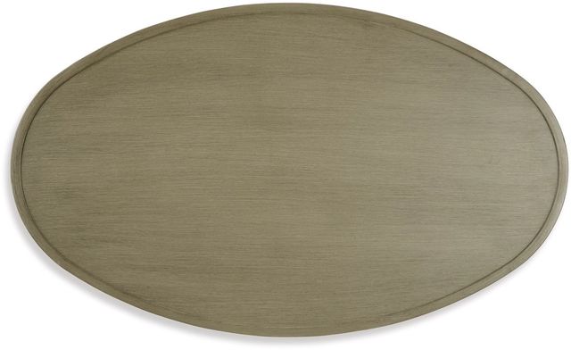 Signature Design by Ashley® Swiss Valley Beige Aluminum Outdoor Cocktail Table-2