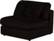 Coaster® Blaine Chocolate Brown Upholstered Armless Chair-4