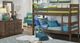 American Wholesale Furniture Chestnut Twin/Twin Bunk Bed-1