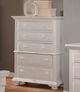 American Woodcrafters 6510 Cottage Traditions Clean White Cottage Chest-1