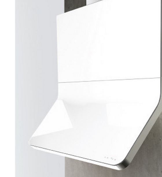 Zephyr ARC Collection Horizon 36" White Wall Hood-0