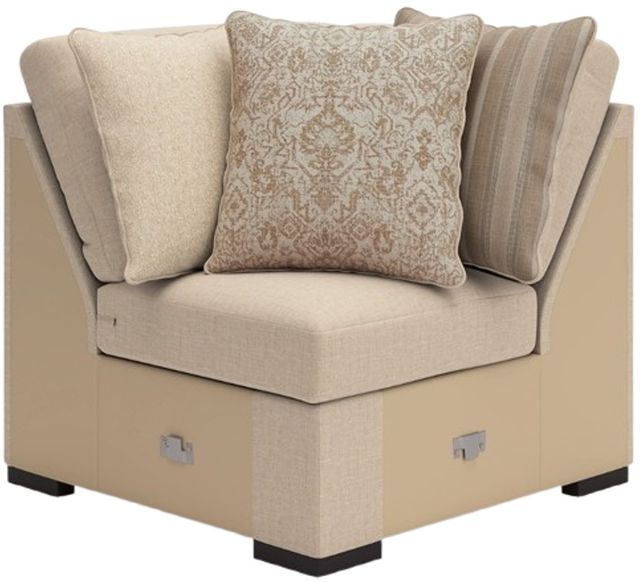 Benchcraft® LadyMae 5-Piece Twill Right-Arm Facing Sectional and Chaise-2