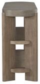 Liberty Furniture Affinity Gray Sofa Table with Dusty Taupe Base-3