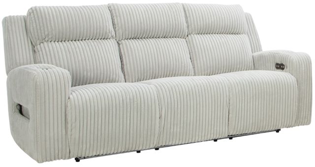 Signature Design by Ashley® Forest Lake Alloy Power Reclining Sofa with Adjustable Headrest-0