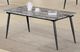 Titus Furniture 3 Piece Marble/Charcoal Coffee Table Set-1