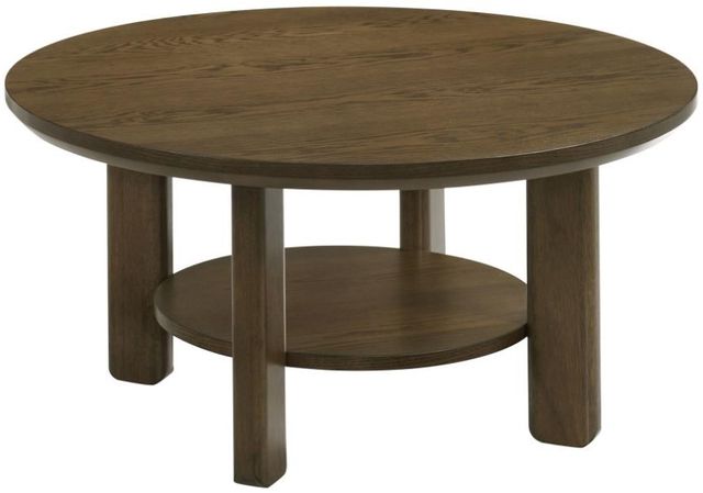 Coaster® Ottowa 3-Piece Brown Coffee Table Set-1