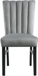 Elements International Bellini Grey Side Chair-2