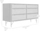 Armen Living Saratoga Black/Brown Dresser-2