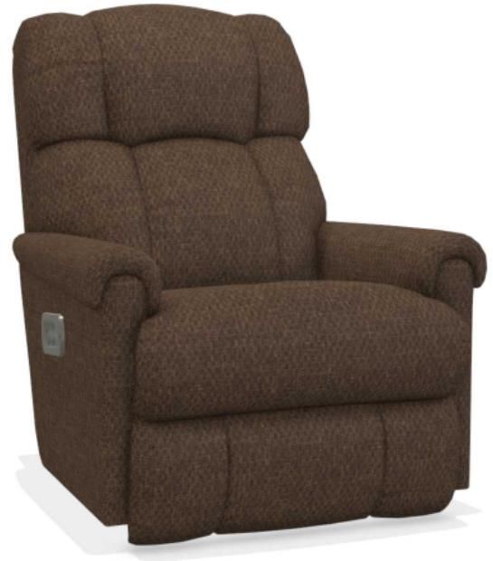 La-Z-Boy® Pinnacle Espresso Power Rocking Recliner with Headrest-0