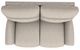 La-Z-Boy® Robin Taupe Power Reclining Loveseat with Headrest and Lumbar-4