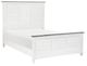 Homelegance® Chesterton Antique White/Dark Brown Queen Panel Bed-0