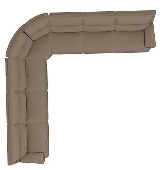 La-Z-Boy® Palmer Cocoa Reclining Sectional with Custom Layout Options-3