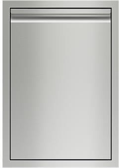 Wolf® 18" Stainless Steel Double Trash/Recycling Drawer