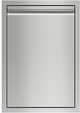 Wolf® 18" Stainless Steel Double Trash/Recycling Drawer-0