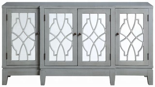 ACME Furniture Magdi Antique Gray Console Cabinet-3