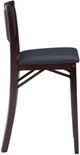 Linon Keira Espresso Padded Back Folding Counter Stool-4