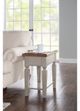 John Thomas Furniture® Home Accents Vista Hickory Side Table with Stone Base-1