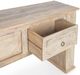 Classic Home Qena Butterwood Blend 4-Drawer Console Table-5