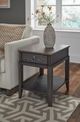Null Furniture Lake Lure Gray Fog Rectangular End Table-1