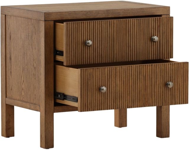 Dovetail Furniture Torrance Dark Brown Nightstand-1