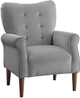 Mazin Furniture Kyrie Gray Upholstered Accent Chair-0